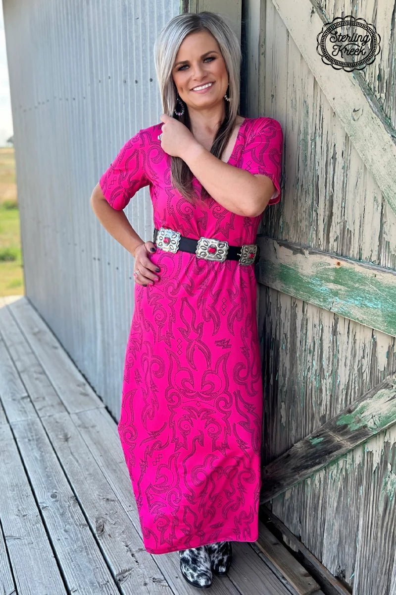 summer dressPLUS Sterling Kreek Cowgirls Like Us Maxi Dress