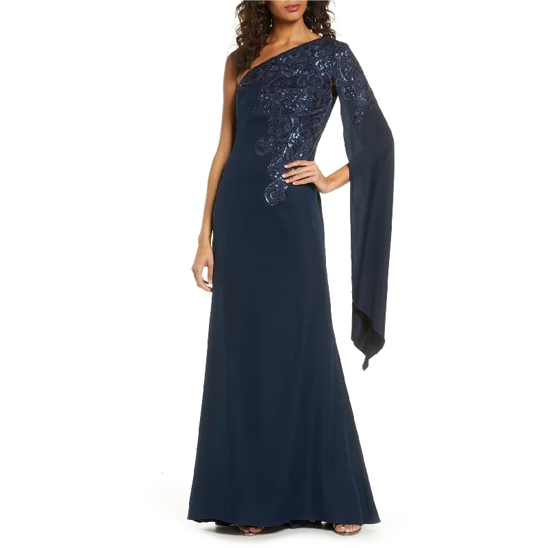 ashionable dressTadashi Shoji Womens Sequin Gown Dress