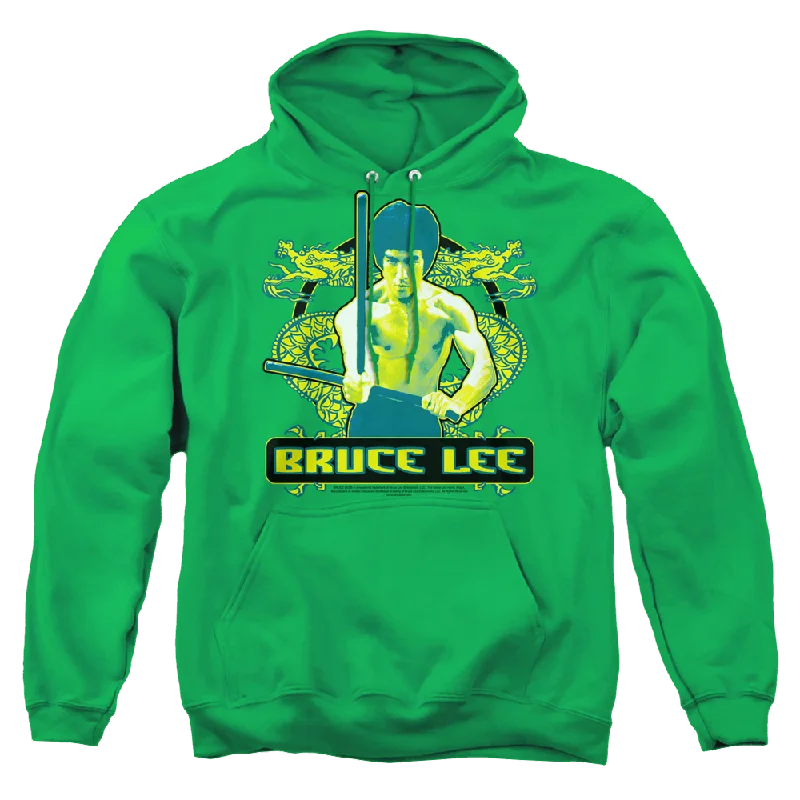 lightweight pullover hoodieBruce Lee Double Dragons - Pullover Hoodie