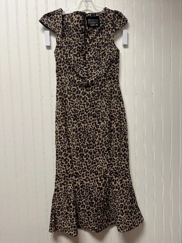 knit dressDress Casual Maxi By Anthropologie In Animal Print, Size: Xs