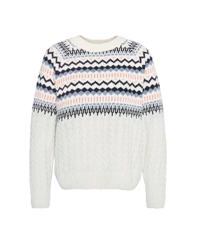 classic trench coatMarnie Fair Isle Crew Neck Jumper - Multi