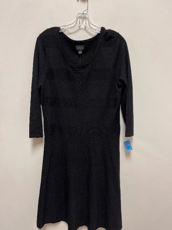 casual day dressDress Casual Midi By Worthington In Black, Size: L