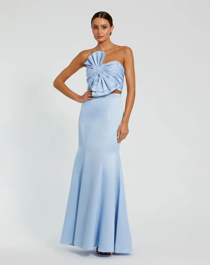 spaghetti strap dressMac Duggal 49832 Dress