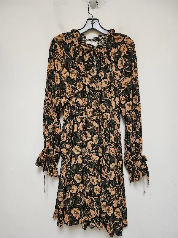 boho dressDress Casual Midi By Gibson And Latimer In Floral Print, Size: L