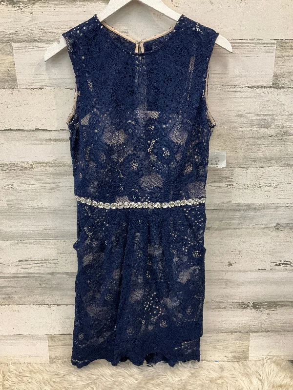 flowy dressDress Party Midi By City Triangles In Blue, Size: S