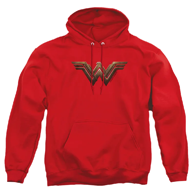 zip-up hoodieWonder Woman Wonder Woman Logo Pullover Hoodie