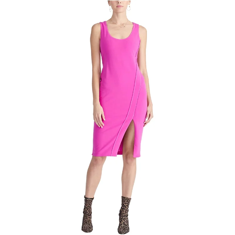 stylish party dressRachel Roy Womens Contrast Stitch Tank Dress