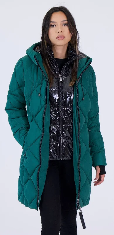 everyday winter coatSHELLY | Alpine Green