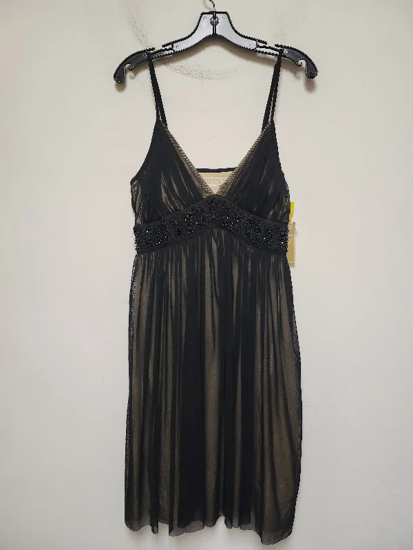 flowy evening dressDress Party Short By Michael By Michael Kors In Black, Size: M