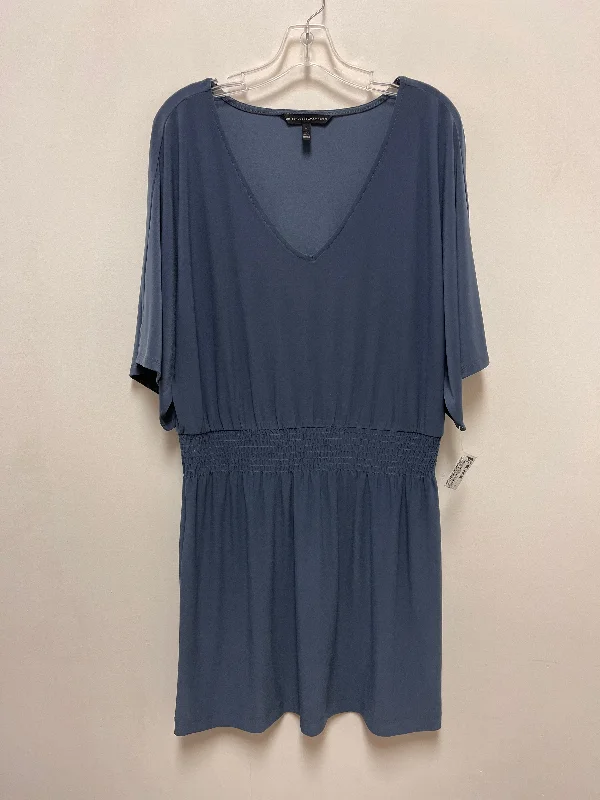 comfy dressDress Casual Short By White House Black Market In Blue, Size: L