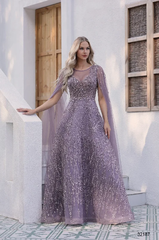 layered dressDELLA COUTURE 32187 DRESS