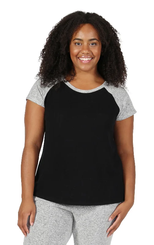 office dressThe Comfort Collection Plus Size Duo Tone Tee