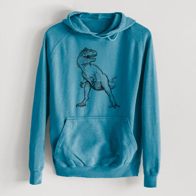 minimalistic workout hoodieAllosaurus Fragilis  - Mid-Weight Unisex Vintage 100% Cotton Hoodie