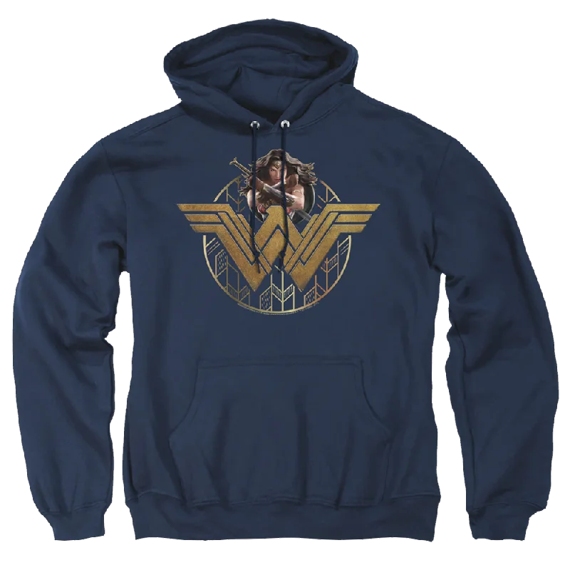 classic hoodieWonder Woman Power Stance And Emblem Pullover Hoodie