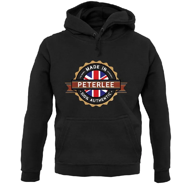 stylish hoodie for womenMade In Peterlee 100% Authentic Unisex Hoodie