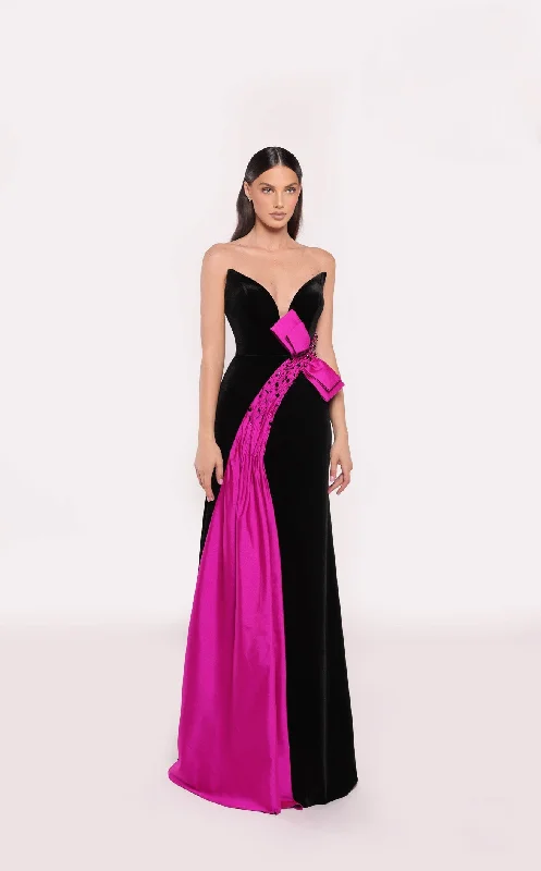 elegant maxi dressTarik Ediz 98794 Dress