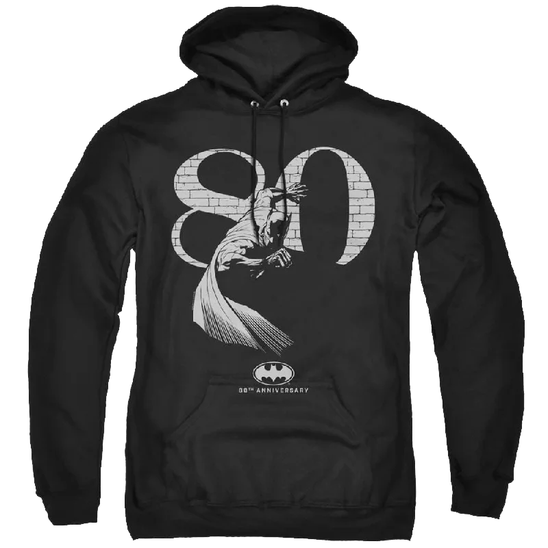 comfortable fleece hoodieDc Batman 80 Wall - Pullover Hoodie