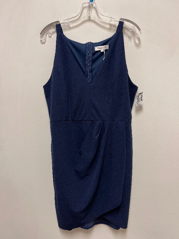 casual midi dressDress Casual Short By Clothes Mentor In Navy, Size: Xl