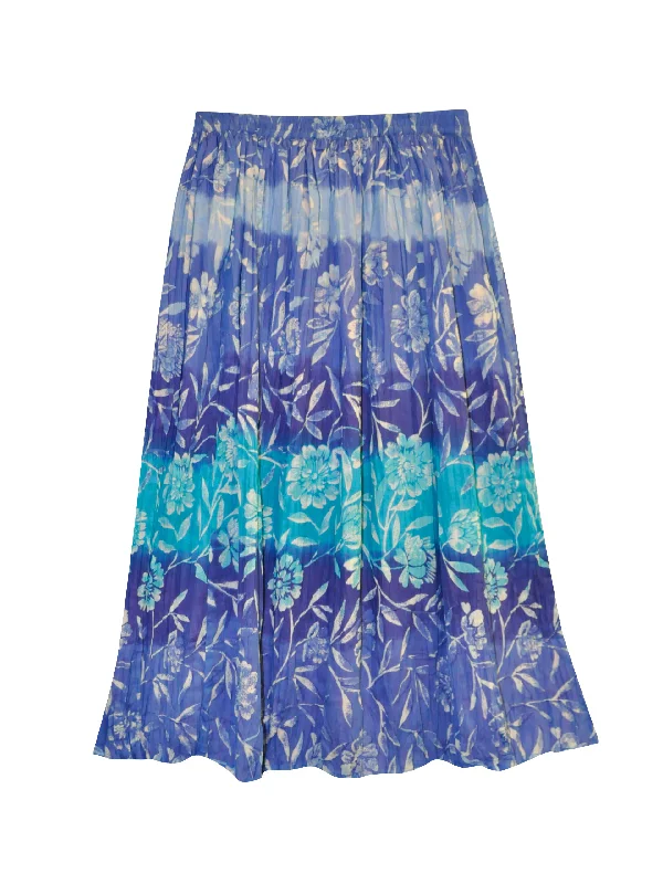 floral dressLa Cera Plus Size Crinkle Voile Reversible Skirt