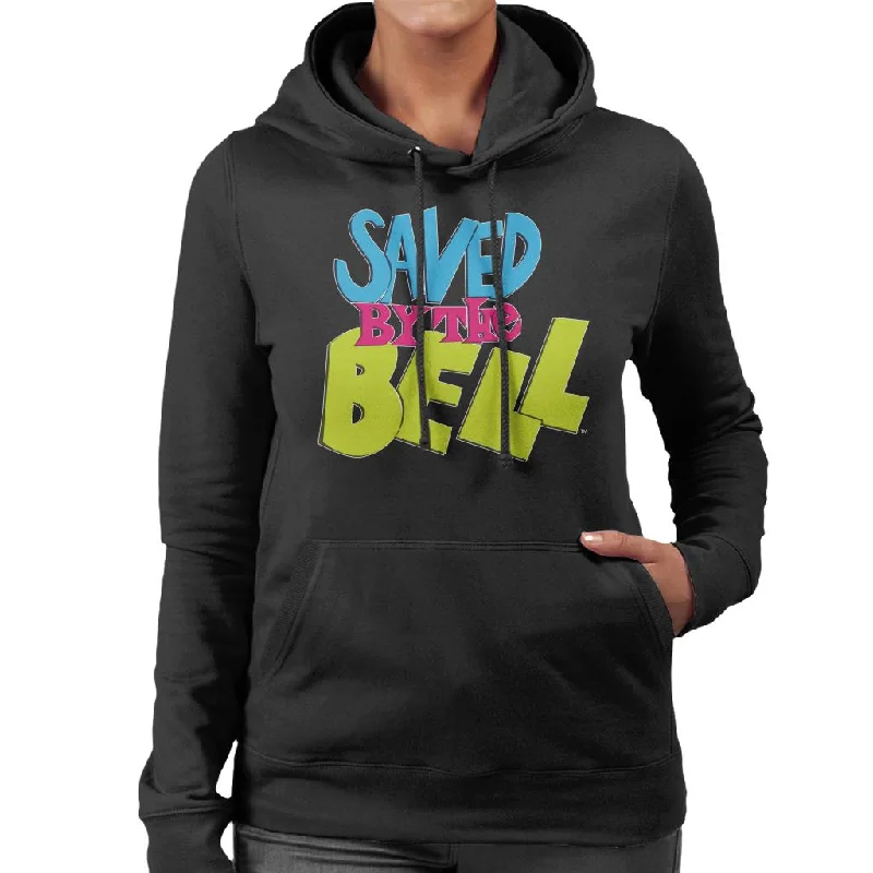 cool hoodieSaved By The Bell Coloured Logo Women's Hooded Sweatshirt