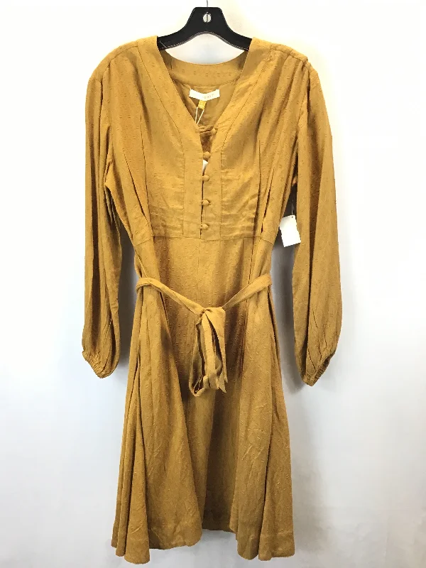 comfy maxi dressDress Casual Short By Downeast In Mustard, Size: S