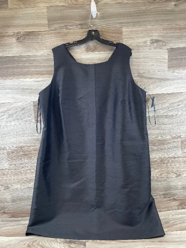 playful dressDress Casual Short By Talbots In Black, Size: 3x