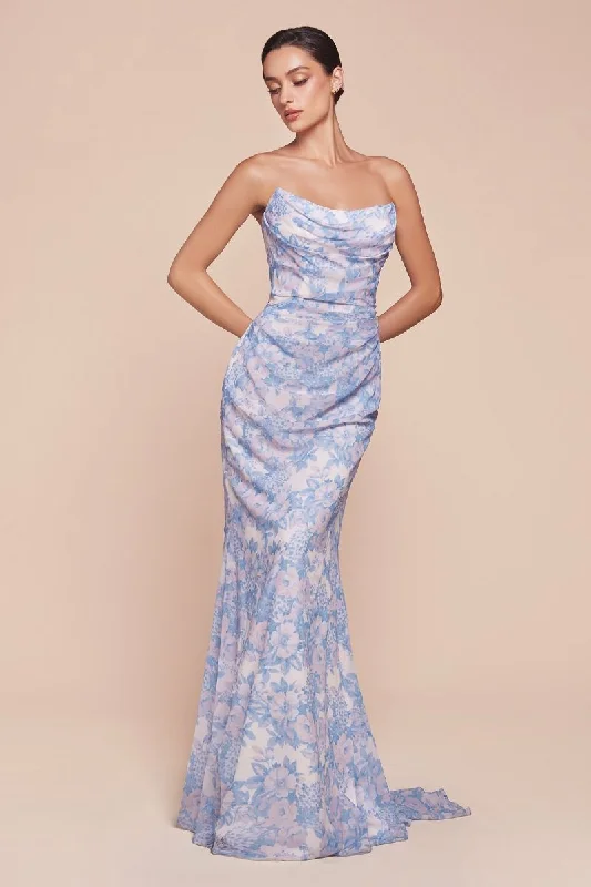 structured dressCinderella Divine 7445 DRESS