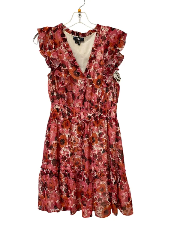 satin dressDress Casual Short By Paige In Floral Print, Size: 6