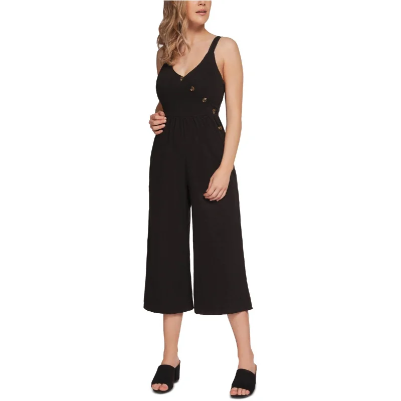 statement dressDex Womens Culotte Jumpsuit, Black, Small