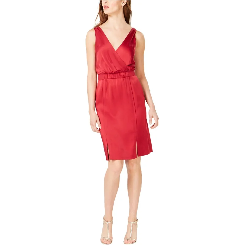 statement dressRachel Zoe Womens V-Neck Sheath Dress