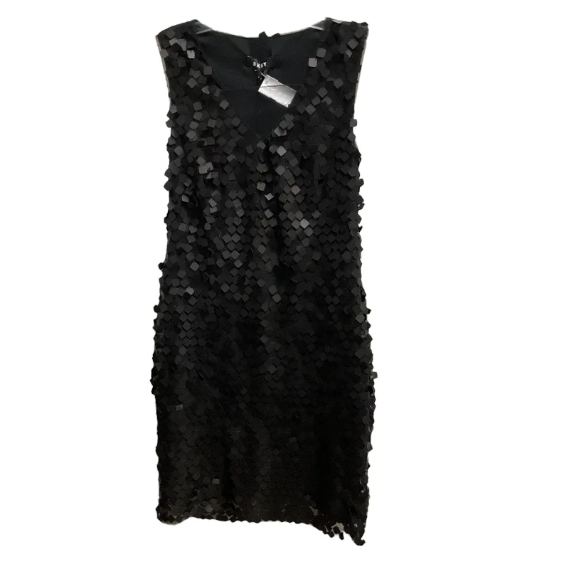 boho dressDress Party Short By Dkny In Black, Size: 6