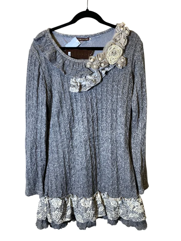 chic dressDress Sweater By Clothes Mentor In Grey, Size: Xl