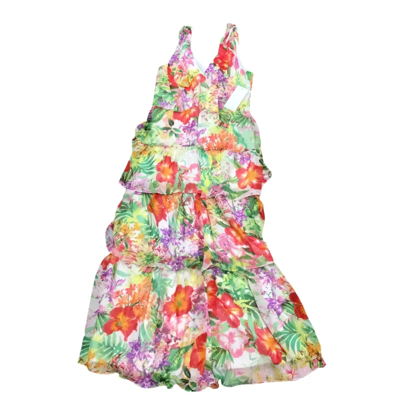 luxury dressDress Casual Maxi By Clothes Mentor In Floral Print, Size: 6