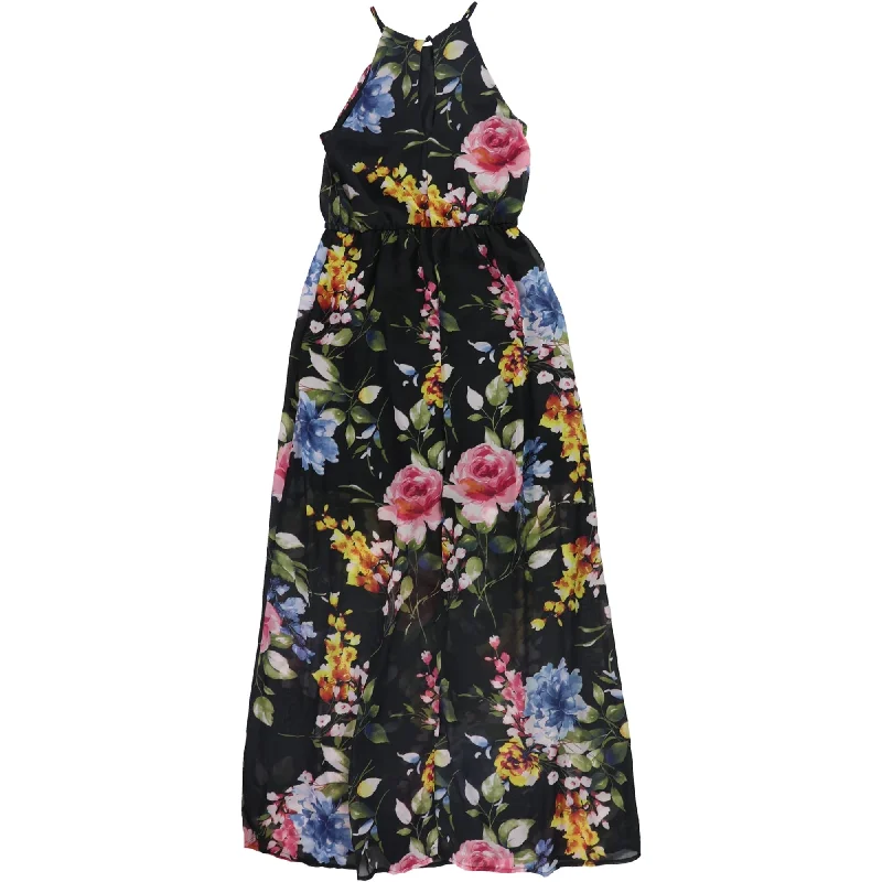 mini dressCrystal Doll Womens Floral Maxi Dress, Multicoloured, XX-Small