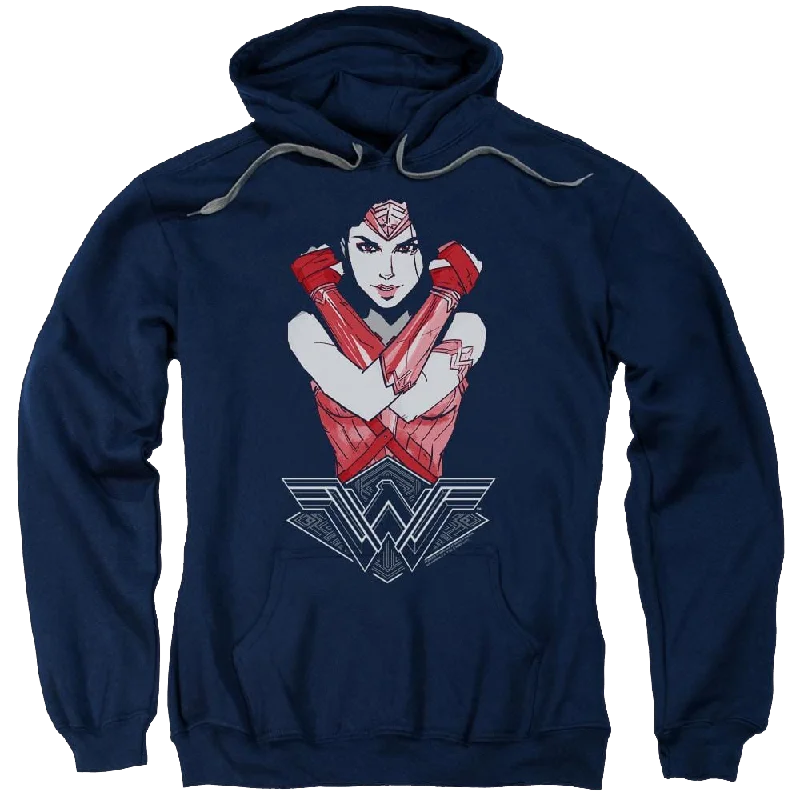 stylish pullover hoodieWonder Woman Amazon Pullover Hoodie