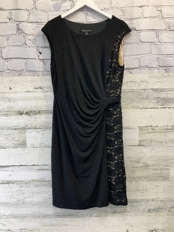 casual slip dressDress Party Midi By Connected Apparel In Black, Size: Xl