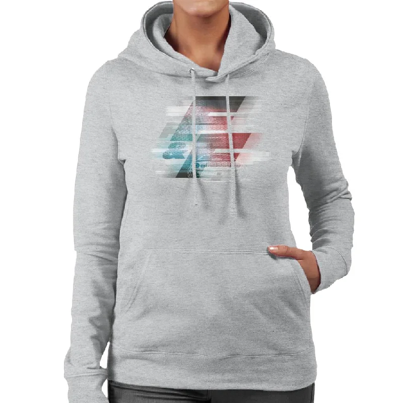 premium hoodieThe Fast and The Furious Blurred Logo Women's Hooded Sweatshirt