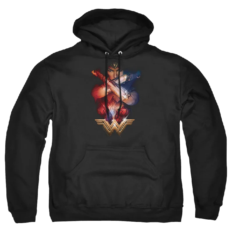 warm pullover hoodieWonder Woman Arms Crossed Pullover Hoodie