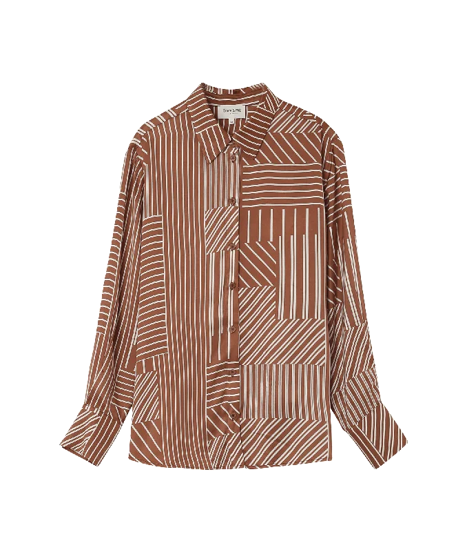 classic jacketNeo Shirt - Brown