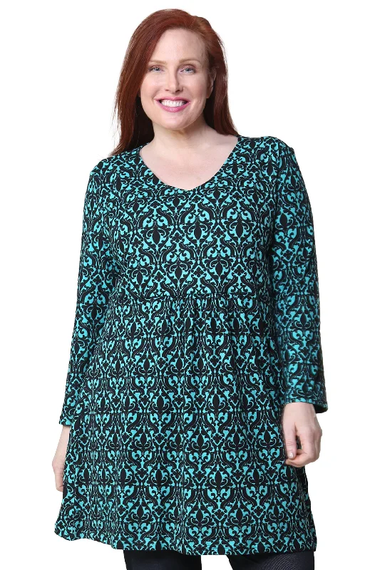 casual shift dressLa Cera Plus Size Pullover Tunic Top