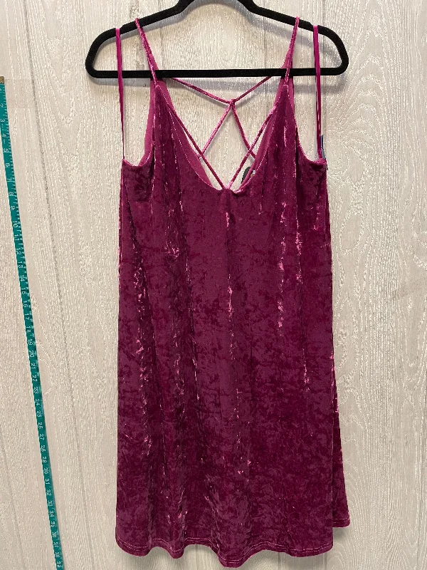 knit dressDress Party Short By She + Sky In Purple, Size: Xl