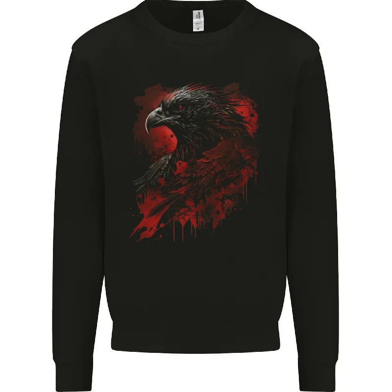 fitted workout sweatshirtAn Eagle Mens Sweatshirt Jumper