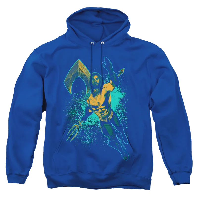 graphic hoodie with printAquaman Movie Make A Splash - Pullover Hoodie