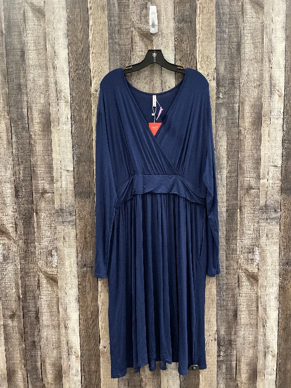 chic dressDress Casual Short By Cme In Navy, Size: Xxxl