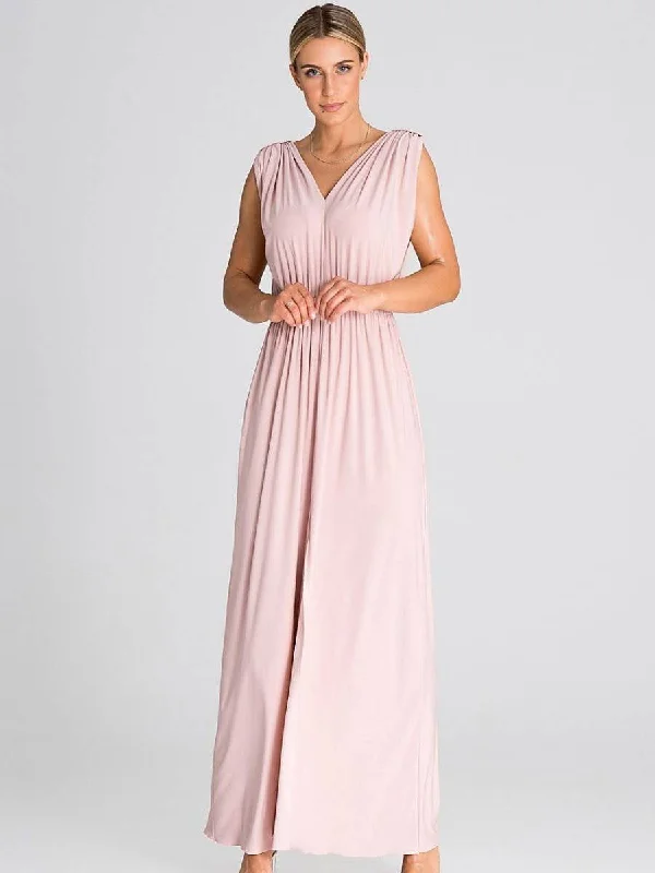 satin dressCocktail dress model 185086 Figl