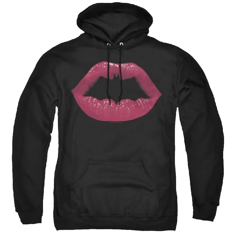 premium zip-up hoodieDc Batman Bat Kiss - Pullover Hoodie