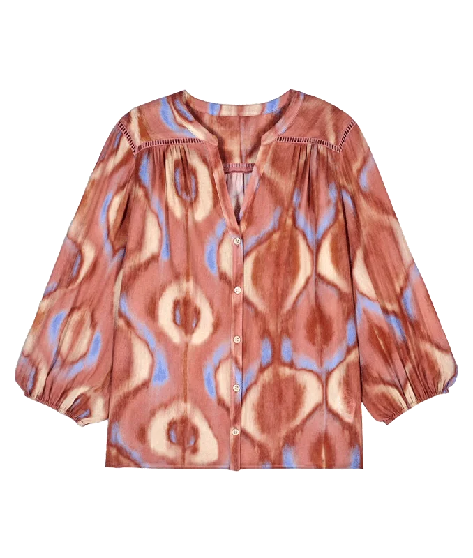 cozy coatCobby 3/4-sleeve Shirt - Multi