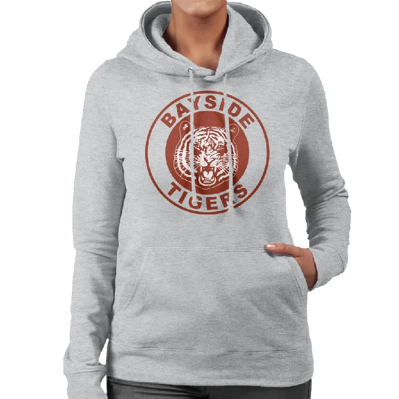 casual streetwear hoodieSaved By The Bell Bayside Tigers Women's Hooded Sweatshirt