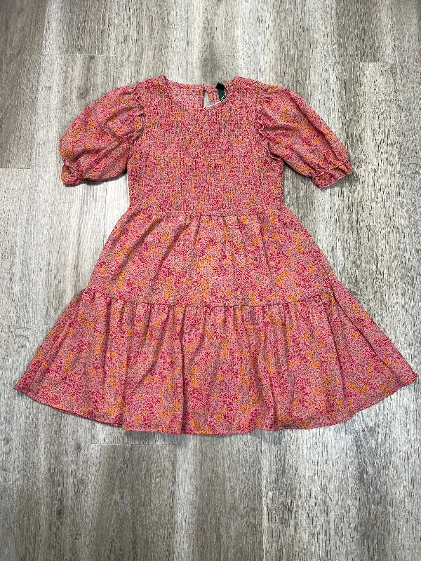 wrap-around dressDress Casual Short By Wild Fable In Floral Print, Size: Xs