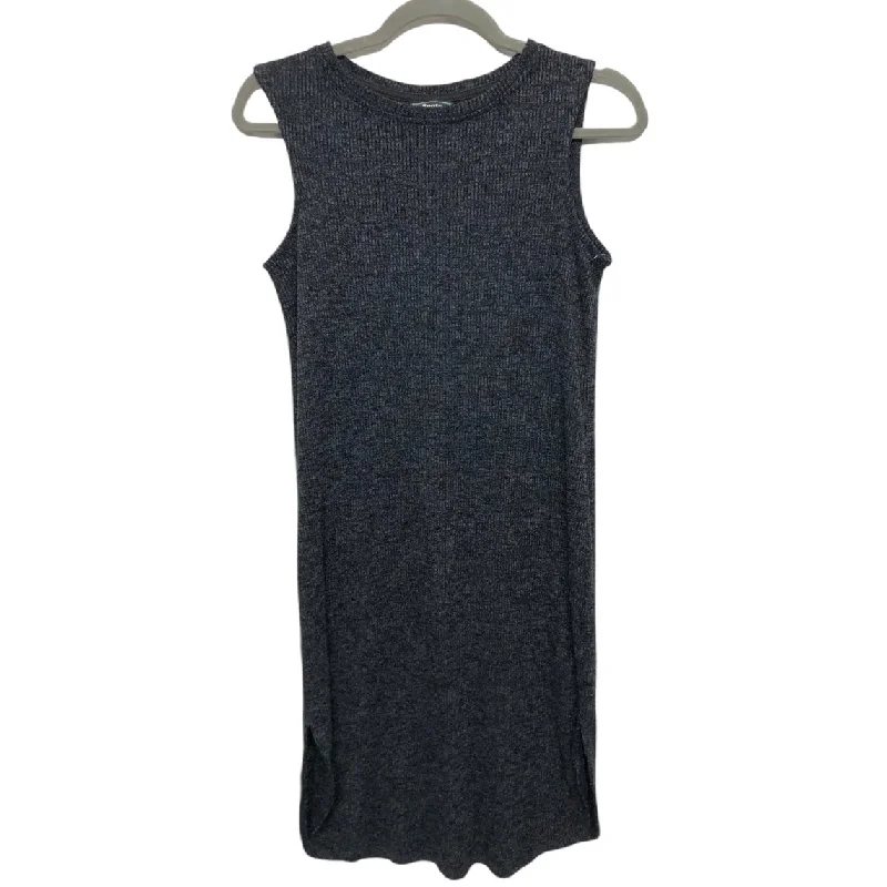 casual dressDress Casual Midi By Cmc In Grey, Size: S